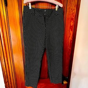 WHBM polka dot pants